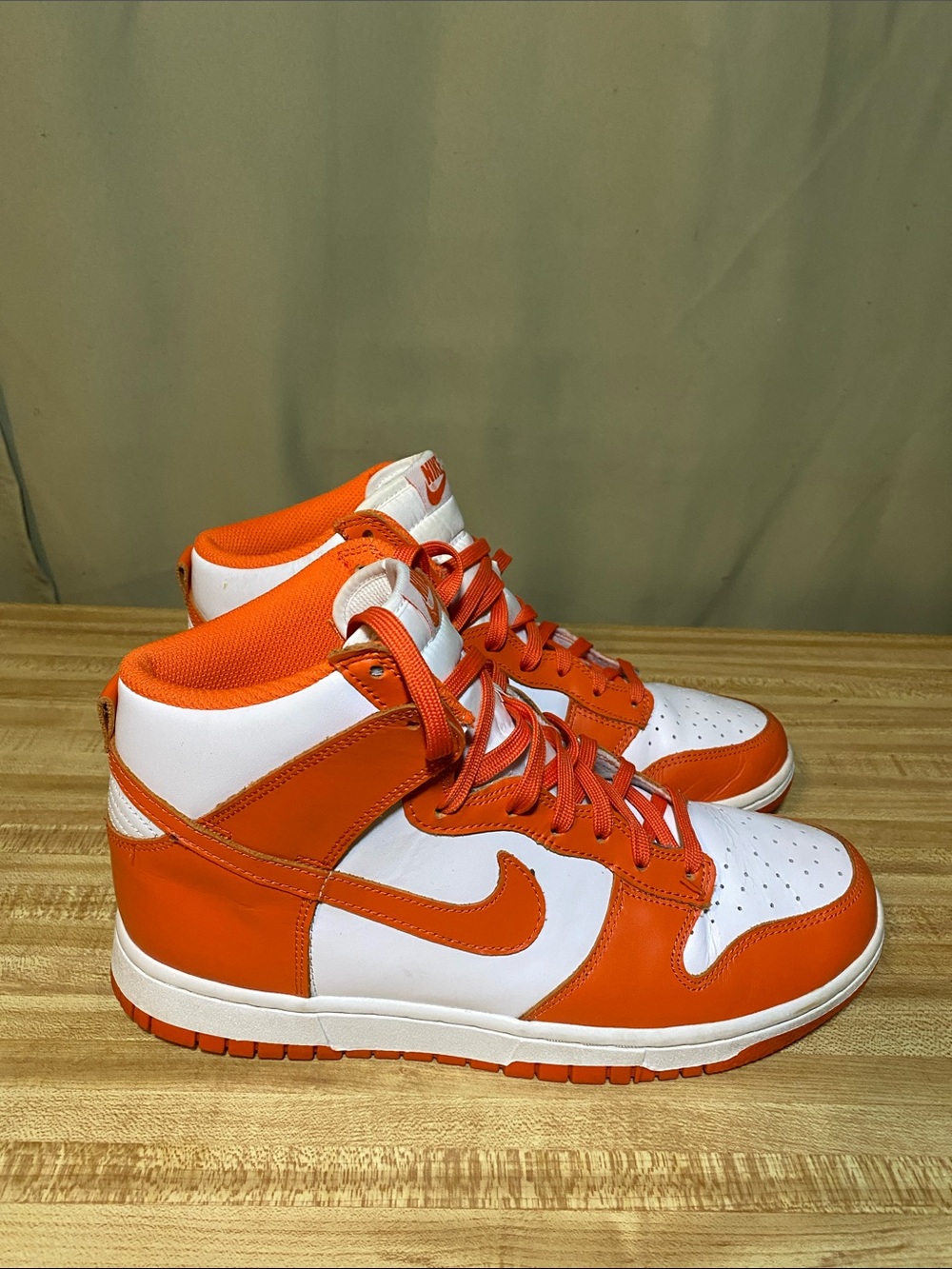 Nike Dunk High Syracuse Orange Blaze DD1869-100 Women’s 10